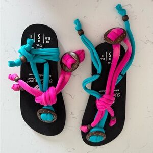 Women’s SUN SMILES SHOES SANDALS SIZE 8